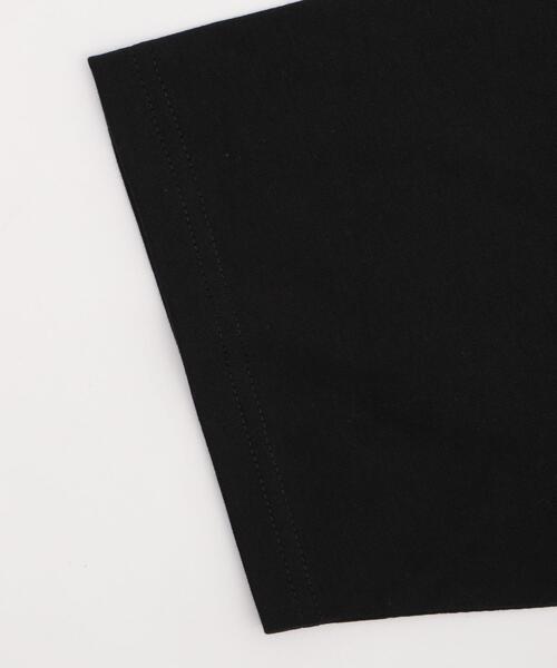 WEGO（ウィゴー）の「WEGO/ロゴレースドロストショートT（Tシャツ/カットソー・レディース・ブラック/ホワイト・FREE）」の4枚目の写真