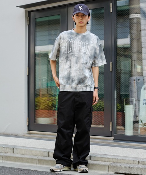 WEGO(ウィゴー)の「WEGO/スノーパターンポンチT(Tシャツ/カットソー・メンズ・ブルー/グレー・MEDIUM/LARGE)」の22枚目の写真