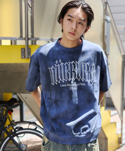 WEGO(ウィゴー)の「WEGO/スノーパターンポンチT(Tシャツ/カットソー・メンズ・ブルー/グレー・MEDIUM/LARGE)」の10枚目の写真