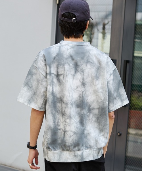 WEGO(ウィゴー)の「WEGO/スノーパターンポンチT(Tシャツ/カットソー・メンズ・ブルー/グレー・MEDIUM/LARGE)」の15枚目の写真