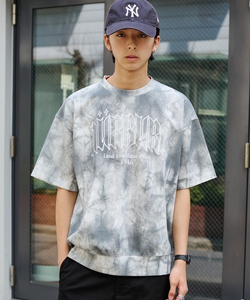 WEGO(ウィゴー)の「WEGO/スノーパターンポンチT(Tシャツ/カットソー・メンズ・ブルー/グレー・MEDIUM/LARGE)」の14枚目の写真