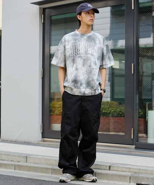WEGO(ウィゴー)の「WEGO/スノーパターンポンチT(Tシャツ/カットソー・メンズ・ブルー/グレー・MEDIUM/LARGE)」の13枚目の写真