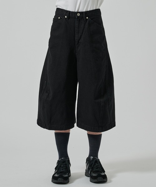 パンツ NVRFRGT 3D TWISTED JORTS 別注 3D TWISTED JORTS（デニムパンツ）｜NVRFRGT（ネヴァー