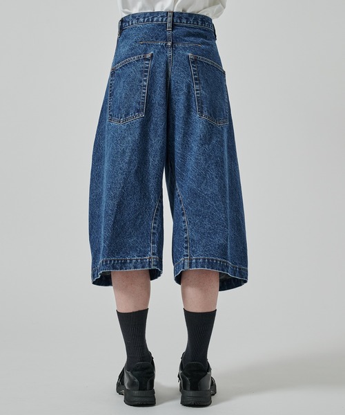 別注 3D TWISTED JORTS（デニムパンツ）｜NVRFRGT（ネヴァー