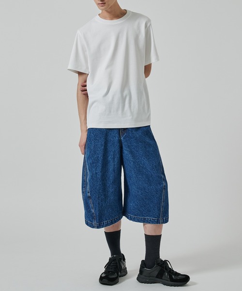 別注 3D TWISTED JORTS（デニムパンツ）｜NVRFRGT（ネヴァー