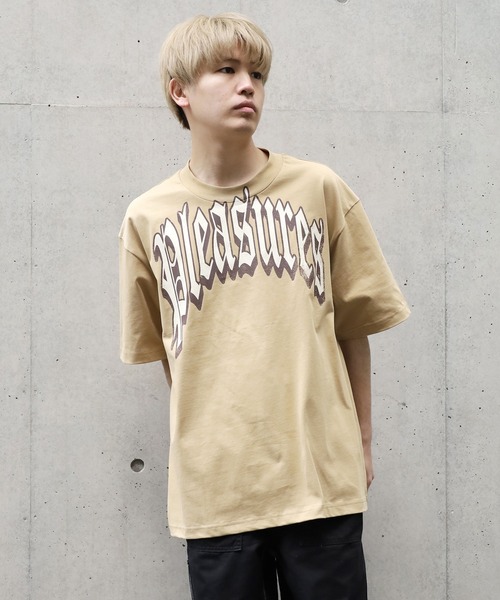 PLEASURES/プレジャーズ TWITCH HEAVY SHIRT Tシャツ