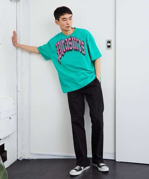 セール】PLEASURES/プレジャーズ TWITCH HEAVY SHIRT Tシャツ（T