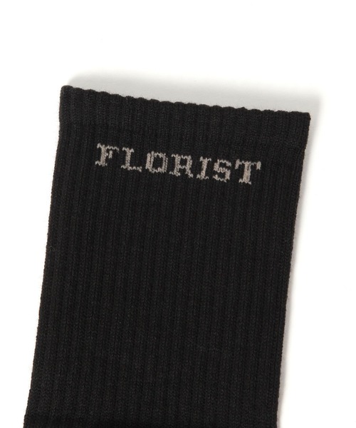 A part by（アパートバイ）の「ハッスイSOX（ソックス/靴下・レディース・アイボリー/ブラック/ライトグレー/ブルー・FREE）」の6枚目の写真