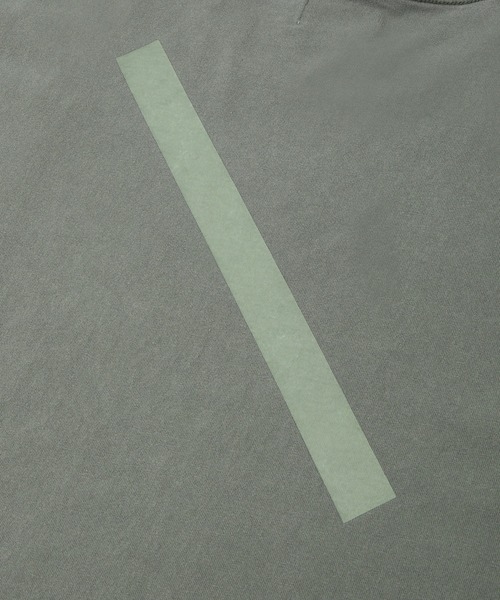 Saturdays NYC（サタデーズ ニューヨークシティ ）の「Slash Pigment Relax SS Tee（Tシャツ/カットソー・メンズ・ブラック/オフホワイト/オリーブ・L/M/S/XL/X-SMALL）」の12枚目の写真