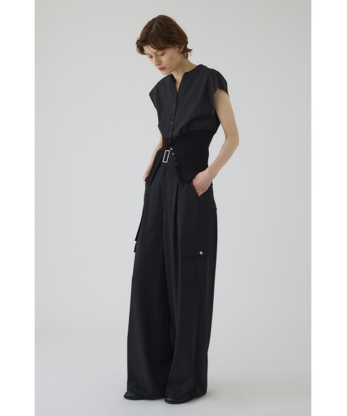 Docking design tops　リムアーク RIM.ARK(リムアーク)｜Docking design tops/トップス/ブラック