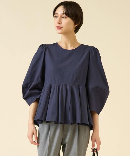 【新品】タグ付き MARIHA マリハ 別注 夕映えのブラウス フレア 花柄 別注》【MARIHA/マリハ】花の蕾のブラウス（シャツ/ブラウス