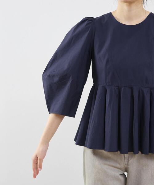 martinique(マルティニーク)の「《別注》【MARIHA/マリハ】花の蕾のブラウス(シャツ/ブラウス・レディース・ネイビー・36)」の9枚目の写真