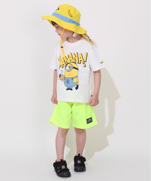 MINIONS（ミニオンズ）の「【綿100％】 親子お揃い ミニオン マジック Tシャツ 0457K（Tシャツ/カットソー・キッズ・ホワイト・130cm/120cm/110cm/100cm/140cm）」の5枚目の写真