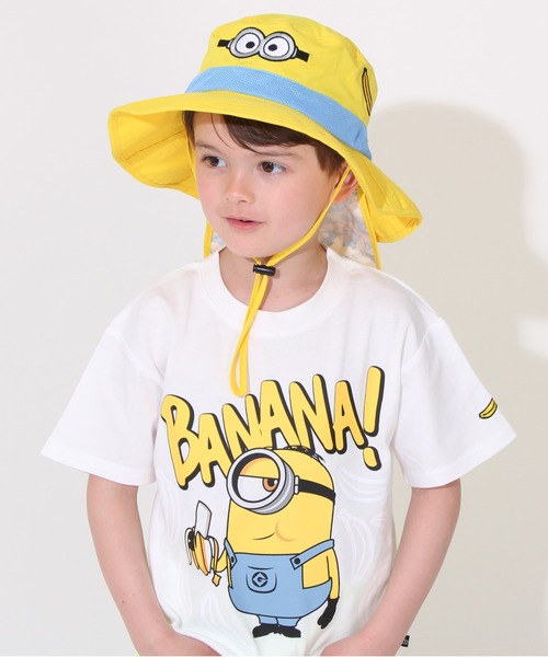 MINIONS（ミニオンズ）の「【綿100％】 親子お揃い ミニオン マジック Tシャツ 0457K（Tシャツ/カットソー・キッズ・ホワイト・130cm/120cm/110cm/100cm/140cm）」の7枚目の写真