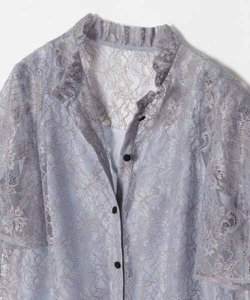 LOULOU WILLOUGHBY(ルルウィルビー)の「【LOULOU WILLOUGHBY】レースリボンフレアスリーブブラウス(シャツ/ブラウス・レディース・オフホワイト/サックスブルー/ブラック・2)」の11枚目の写真