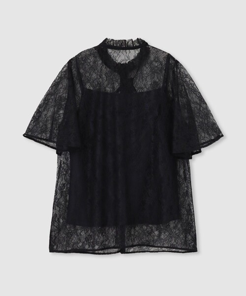 LOULOU WILLOUGHBY(ルルウィルビー)の「【LOULOU WILLOUGHBY】レースリボンフレアスリーブブラウス(シャツ/ブラウス・レディース・オフホワイト/サックスブルー/ブラック・2)」の17枚目の写真