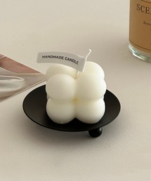 Mayree（メイリー）の「ニュアンスラウンドプレート/メタルトレイ(RO)（インテリア雑貨）」