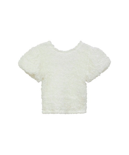 CLANE W FACE SHIRRING TOPS 18105-1252（その他トップス