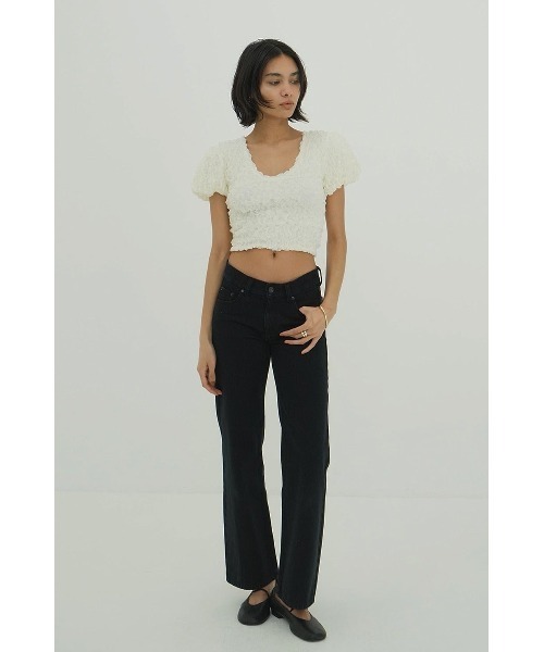 CLANE（クラネ）の「CLANE W FACE SHIRRING TOPS 18105-1252（その他