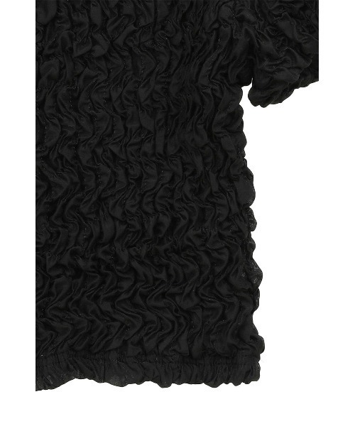 CLANE W FACE SHIRRING TOPS 18105-1252（その他トップス