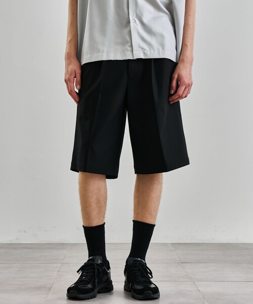 UNITED TOKYO（ユナイテッドトウキョウ）の「ハイツイストチノショーツ（その他パンツ・メンズ・ベージュ/ブラック/ホワイト・1/2）」の8枚目の写真