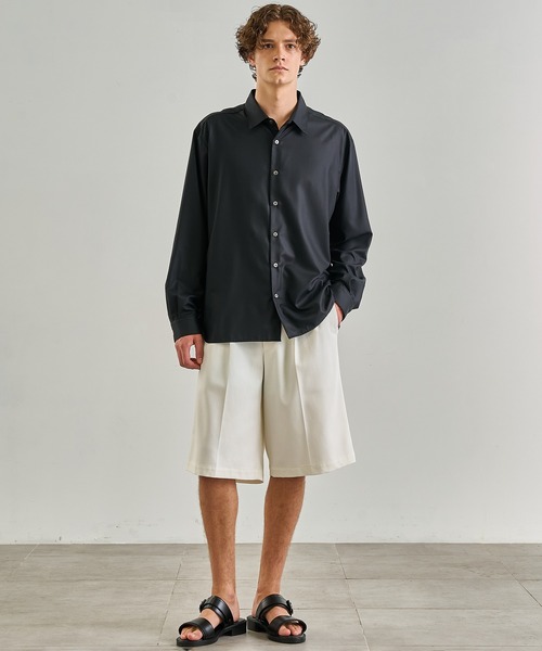 UNITED TOKYO(ユナイテッドトウキョウ)の「ハイツイストチノショーツ(その他パンツ・メンズ・ベージュ/ブラック/ホワイト・1/2)」の13枚目の写真