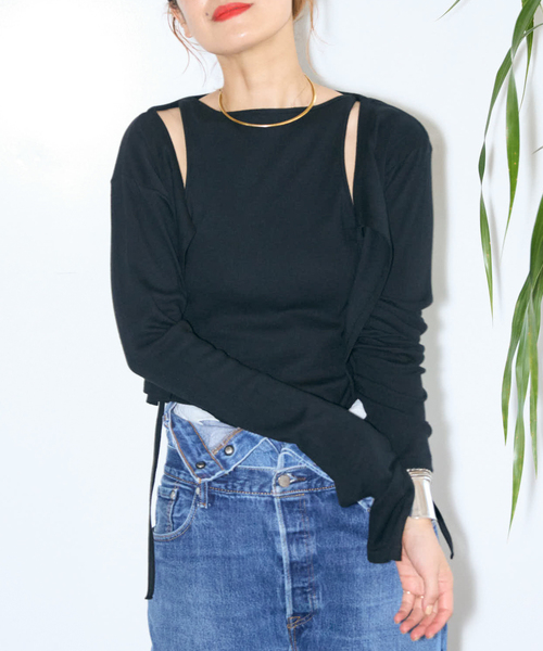 MILLER 別注 TWIN SET：カットソー（Tシャツ/カットソー