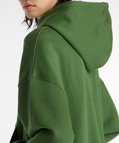 NEW BALANCE（ニューバランス）の「Flower フーディ（パーカー・レディース・ベージュ/ダークグリーン・X-LARGE/LARGE/MEDIUM/SMALL）」の12枚目の写真