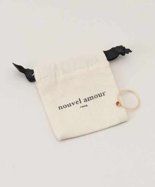journal standard L'essage(ジャーナルスタンダードレサージュ)の「【NOUVEL AMOUR/ヌーベルアムール】RING ENJOY:リング(リング・レディース・パープル・52/54cm)」の5枚目の写真