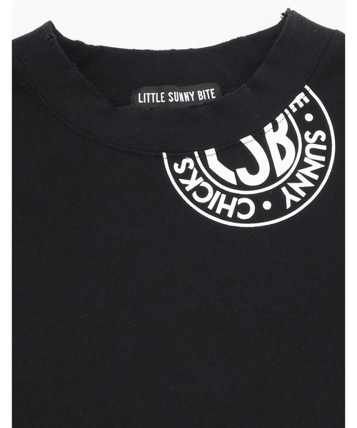 Little sunny bite(リトルサニーバイト)の「▼little sunny bite▼HELLO KITTY x little sunny bite long tee(Tシャツ/カットソー・レディース・ブラック/ホワイト/ライトブルー・MEDIUM/SMALL)」の14枚目の写真