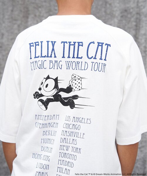 VENCEEXCHANGE(ヴァンスエクスチェンジ)の「Felix the cat フィリックス・ザ・キャット / ラグランTシャツ(Tシャツ/カットソー・メンズ・その他1/チャコール/オフホワイト・LL/M/L)」の12枚目の写真