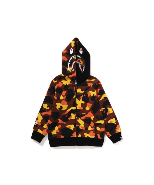 1ST CAMO MILO SHARK ZIP HOODIE（パーカー）｜A BATHING APE（ア