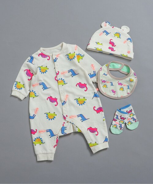 BREEZE（ブリーズ）の「バラエティリバーシブルスタイ マイファーストブリーズ（スタイ/よだれかけ・キッズ・ラベンダー/チャコール/ピンク/グリーン/ブラウン/オフホワイト/ブルー/アイボリー・80）」の15枚目の写真