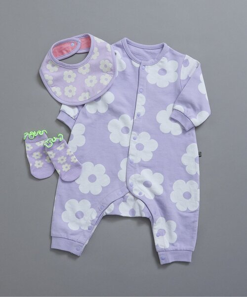 BREEZE（ブリーズ）の「バラエティリバーシブルスタイ マイファーストブリーズ（スタイ/よだれかけ・キッズ・ラベンダー/チャコール/ピンク/グリーン/ブラウン/オフホワイト/ブルー/アイボリー・80）」の16枚目の写真