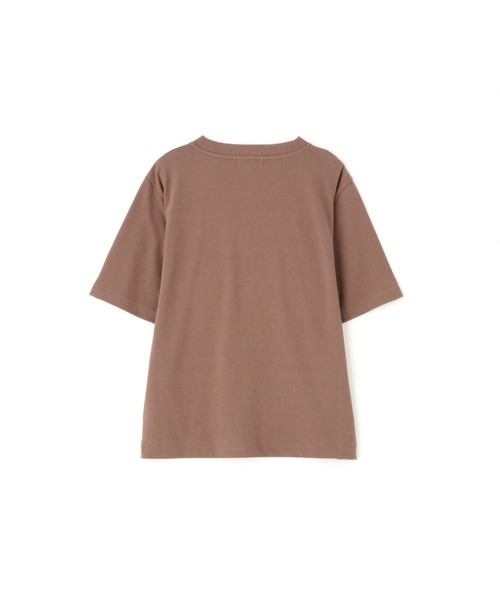 MARGARET HOWELL（マーガレットハウエル）の「BASIC COTTON JERSEY（Tシャツ/カットソー・レディース・ホワイト/モカ/ネイビー・2）」の7枚目の写真