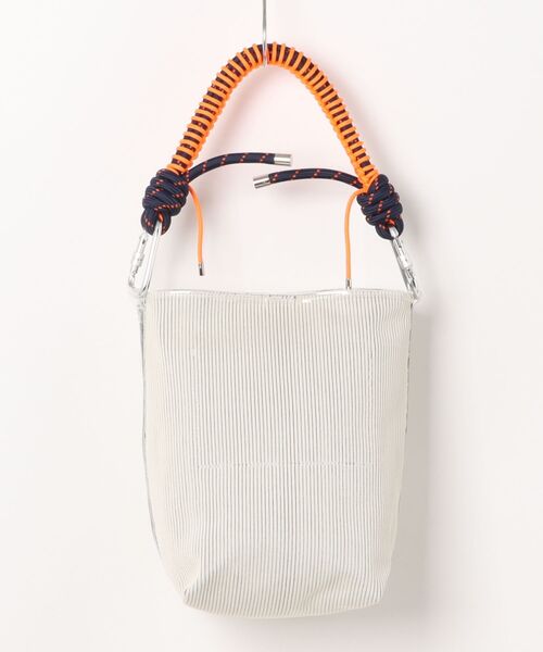 Scrap Book（スクラップブック）の「【atneK by Scrap Book】ニットバケツショルダーバッグ（ショルダーバッグ・レディース・ブラック/ホワイト・FREE）」の3枚目の写真