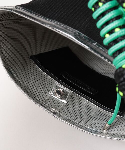 Scrap Book（スクラップブック）の「【atneK by Scrap Book】ニットバケツショルダーバッグ（ショルダーバッグ・レディース・ブラック/ホワイト・FREE）」の5枚目の写真