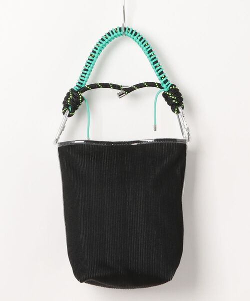 Scrap Book（スクラップブック）の「【atneK by Scrap Book】ニットバケツショルダーバッグ（ショルダーバッグ・レディース・ブラック/ホワイト・FREE）」の9枚目の写真