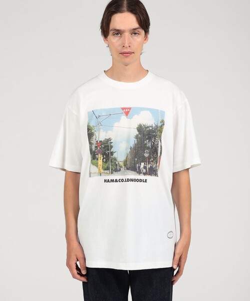 TANGTANG（タンタン）の「TANGTANG HAM&CO.LDNOODLE Tシャツ（Tシャツ/カットソー・メンズ・ホワイト系その他・M/L）」の3枚目の写真