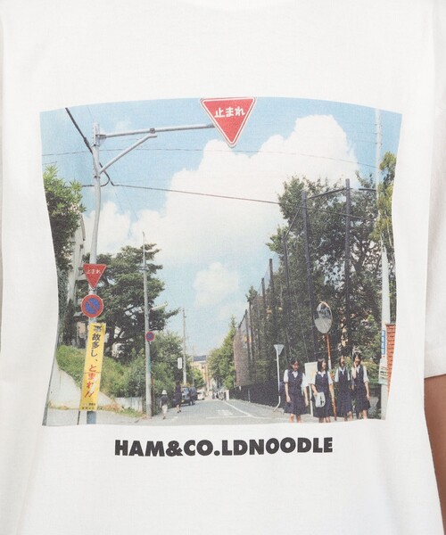 TANGTANG（タンタン）の「TANGTANG HAM&CO.LDNOODLE Tシャツ（Tシャツ/カットソー・メンズ・ホワイト系その他・M/L）」の7枚目の写真