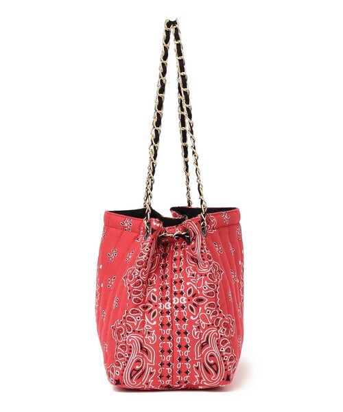 最安値　MALUS マリュス　バンダナ キルティング ショルダー バッグ SHIPS ショルダーバッグ バッグ MALUS: バンダナ キルティング