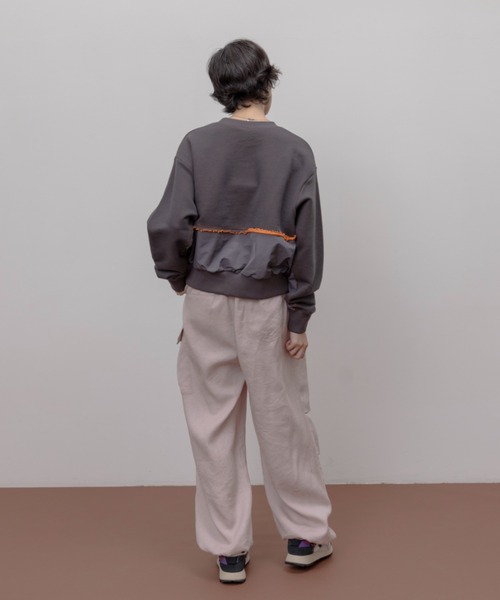 リメイクロゴ ファスナースリット トップス Eimee Law│Eimee Law