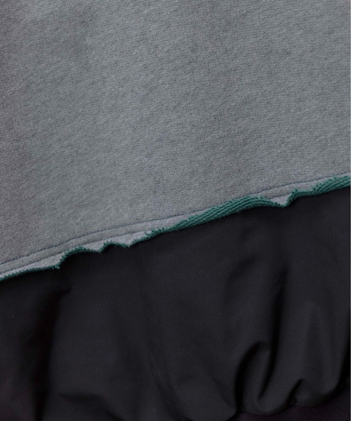 Eimee Law（エイミーロウ）の「リメイクロゴ ファスナースリット トップス（Tシャツ/カットソー・レディース・グレー/スミクロ/アイボリー・FREE）」の22枚目の写真