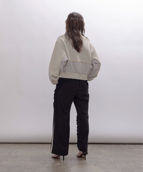 リメイクロゴ ファスナースリット トップス Eimee Law│Eimee Law