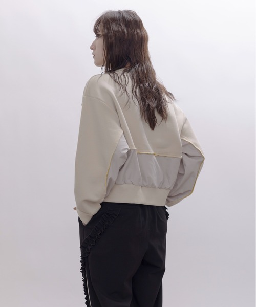 リメイクロゴ ファスナースリット トップス Eimee Law│Eimee Law