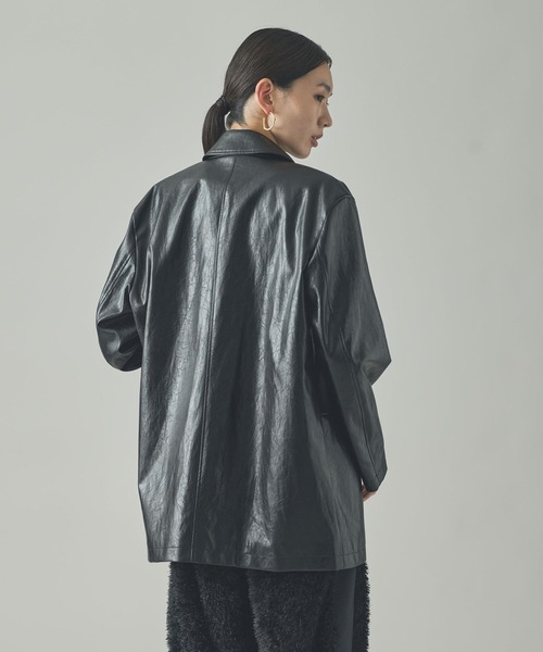 Curensology(カレンソロジー)/ヴィンテージフェイクレザーカバーオール