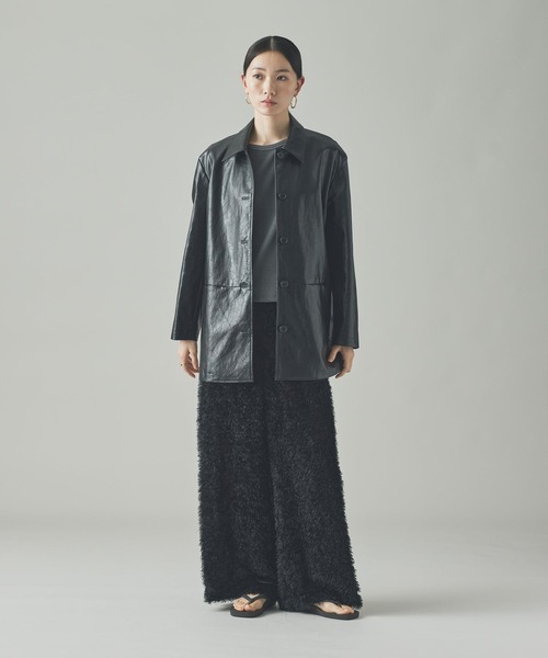 Curensology(カレンソロジー)/ヴィンテージフェイクレザーカバーオール