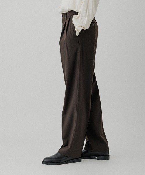 新品　アダムエロペ　パンツ　ブラック DELEGANT】ルームスラックス / セットアップ対応（スラックス