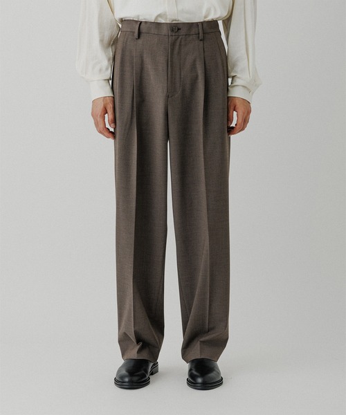 セール】ワイドテーパード ルームスラックス / セットアップ対応