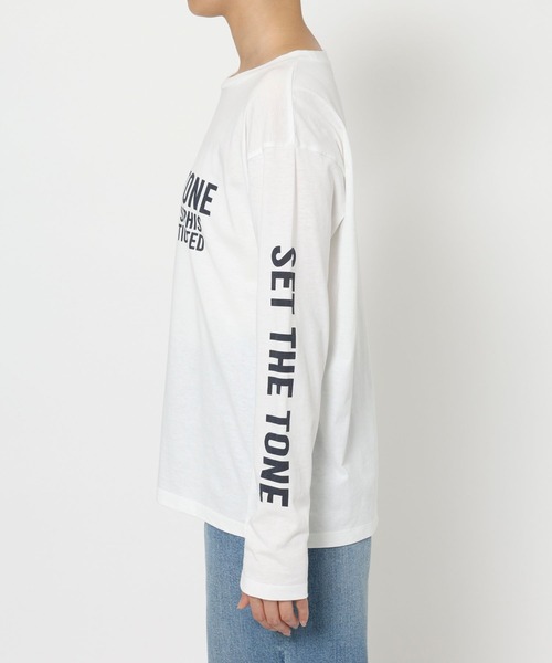tシャツ BARNYARDSTORM /  TONEロゴロンT / 吸水速乾・マシンウォッシャブル レディース BARNYARDSTORM / TONEロゴロンT / 吸水速乾・マシン